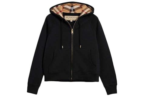 burberry zip up hoodie stockx